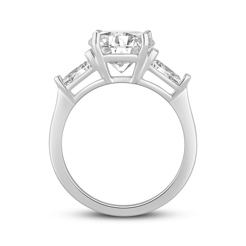 Main Image 3 of Now + Forever Lab-Grown Diamonds Round-Cut Engagement Ring 3-1/2 ct tw 14K White Gold