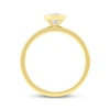 Thumbnail Image 3 of Now + Forever Lab-Grown Diamonds Marquise-Cut Bezel-Set Solitaire Engagement Ring 1 ct tw 14K Yellow Gold (F/VS2)