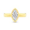 Thumbnail Image 4 of Now + Forever Lab-Grown Diamonds Marquise-Cut Bezel-Set Solitaire Engagement Ring 1 ct tw 14K Yellow Gold (F/VS2)
