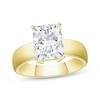Thumbnail Image 1 of Now + Forever Lab-Grown Diamonds Radiant-Cut Solitaire Engagement Ring 3 ct tw 14K Yellow Gold (F/VS2)