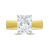 Thumbnail Image 4 of Now + Forever Lab-Grown Diamonds Radiant-Cut Solitaire Engagement Ring 3 ct tw 14K Yellow Gold (F/VS2)