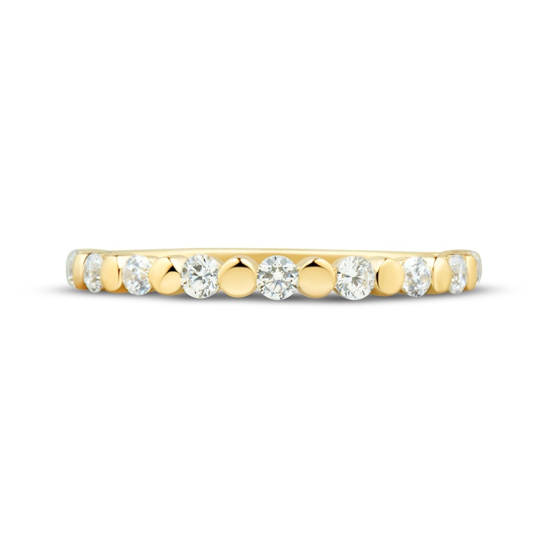 Main Image 3 of Now + Forever Diamond Stackable Anniversary Ring 1/4 ct tw 14K Yellow Gold