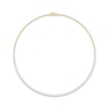 Thumbnail Image 1 of KAY Lab-Grown Diamonds Necklace 3 ct tw 14K Yellow Gold-Plated Sterling Silver 17"