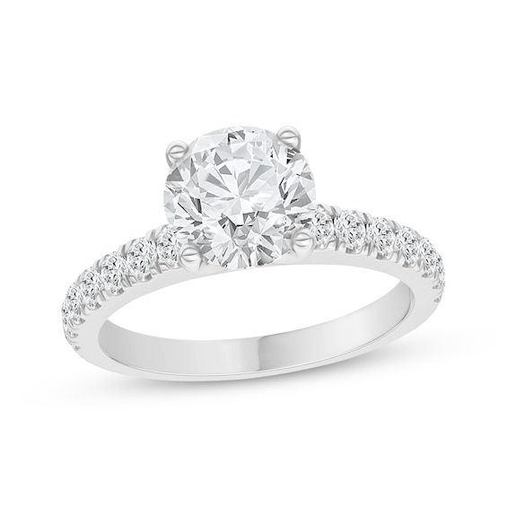 Now + Forever Lab-Grown Diamonds Engagement Ring Setting 1/2 ct tw 14K White Gold