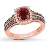 Thumbnail Image 1 of Le Vian Natural Ruby Ring 1/2 ct tw Diamonds 14K Gold