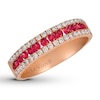 Thumbnail Image 0 of Le Vian Natural Ruby Ring 1/3 cttw Diamonds 14K Strawberry Gold