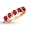 Thumbnail Image 0 of Le Vian Natural Ruby Ring 1/3 cttw Diamonds 14K Strawberry Gold