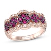 Thumbnail Image 1 of Le Vian Ruby & Diamond Ring 1/4 ct tw 14K Strawberry Gold
