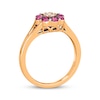 Thumbnail Image 2 of Le Vian Diamond & Ruby Ring 1/20 ct tw Diamonds 14K Strawberry Gold