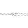 Thumbnail Image 2 of Diamond Adjustable Line Tennis Bracelet 1/4 ct tw Sterling Silver 9"