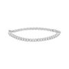 Thumbnail Image 0 of Diamond Adjustable Line Tennis Bracelet 1 ct tw 10K White Gold 6.25" to 9"