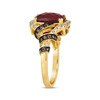 Thumbnail Image 1 of Le Vian Limited Edition Garnet Ring 1/2 ct tw Diamonds 14K Honey Gold
