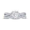 Thumbnail Image 3 of THE LEO Legacy Lab-Grown Diamond Round-Cut Bridal Set 1-1/2 ct tw 14K White Gold