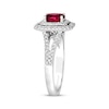 Thumbnail Image 2 of Le Vian Vault Ruby Ring 5/8 ct tw Diamonds Platinum Size 7