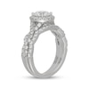 Thumbnail Image 2 of Neil Lane Artistry Round-Cut Lab-Grown Diamond Halo Bridal Set 1-7/8 ct tw 14K White Gold