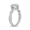 Thumbnail Image 2 of Neil Lane Artistry Round-Cut Lab-Grown Diamond Halo Engagement Ring 1-5/8 ct tw 14K White Gold