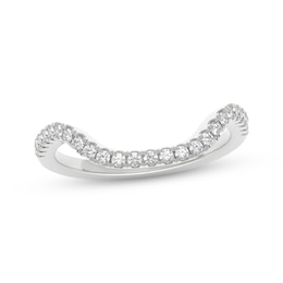 THE LEO Legacy Lab-Grown Diamond Wedding Band 1/4 ct tw 14K White Gold