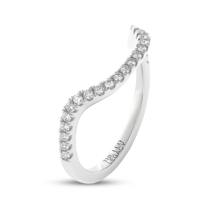 Main Image 8 of THE LEO Legacy Lab-Grown Diamond Wedding Band 1/4 ct tw 14K White Gold
