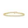Thumbnail Image 1 of Diamond Line Bracelet 1/4 ct tw 10K Yellow Gold 7"
