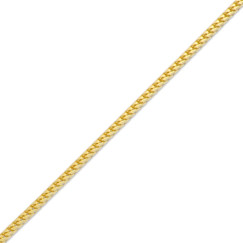 Main Image 2 of Franco Chain Necklace 1.6mm Solid 10K Yellow Gold 20&quot;