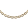 Thumbnail Image 2 of Men's Diamond Rope Chain Necklace 4-3/4 ct tw 10K Yellow Gold 20&quot;