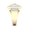 Thumbnail Image 3 of Men's KAY Lab-Grown Diamonds Signet Ring 2-1/2 ct tw 10K Yellow Gold