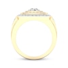 Thumbnail Image 4 of Men's KAY Lab-Grown Diamonds Signet Ring 2-1/2 ct tw 10K Yellow Gold