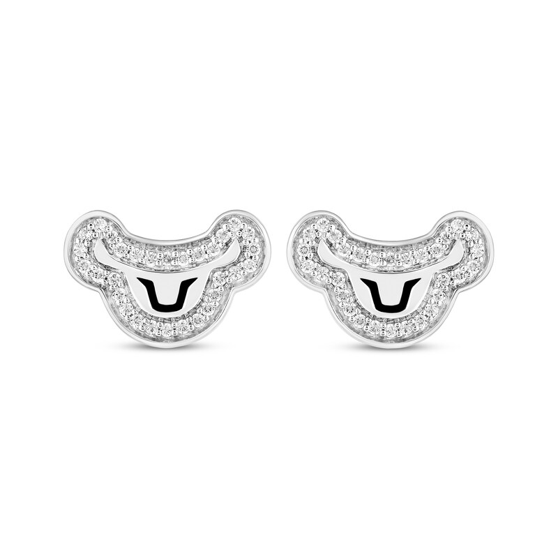 Main Image 2 of Disney Treasures The Lion King Diamond Stud Earrings 1/8 ct tw Sterling Silver