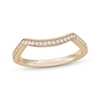 Thumbnail Image 1 of Neil Lane Artistry Lab-Grown Diamond Contour Wedding Band 1/6 ct tw 14K Yellow Gold