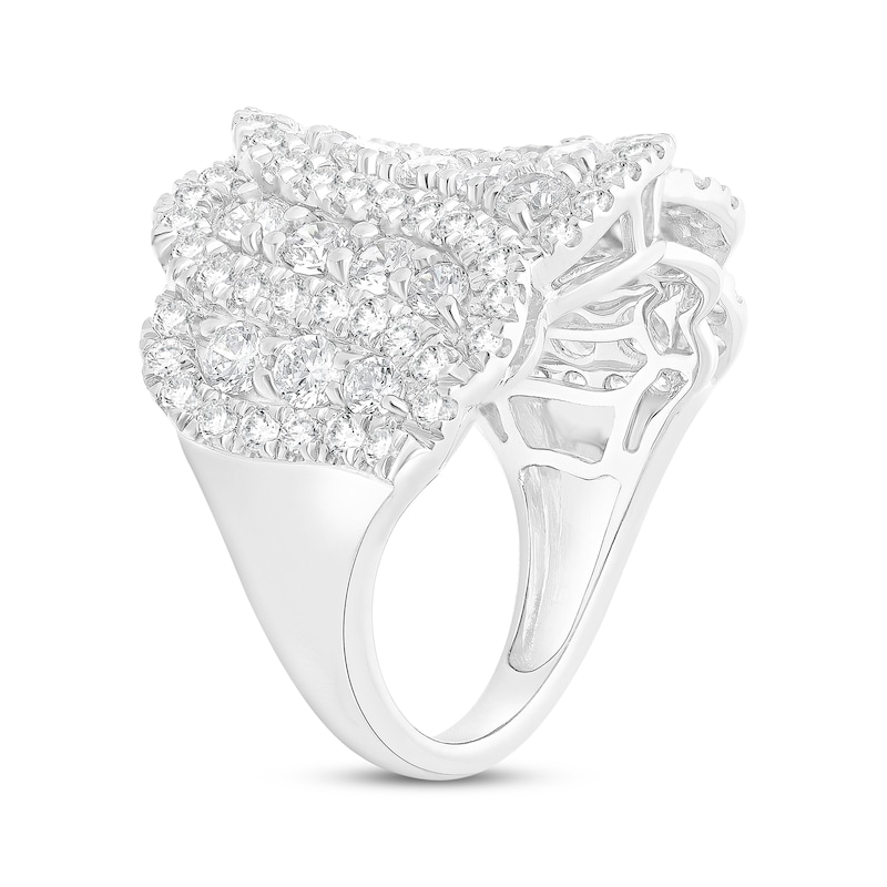 Main Image 2 of KAY Lab-Grown Diamonds Swirl Ring 3 ct tw 10K White Gold