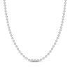 Thumbnail Image 1 of Bead Chain Necklace 4mm Solid Stainless Steel 20"