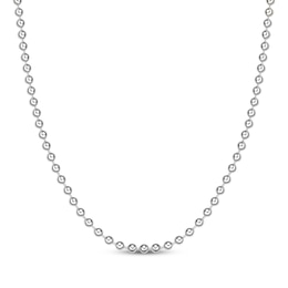 Bead Chain Necklace 4mm Solid Stainless Steel 20"