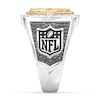 Thumbnail Image 3 of True Fans Pittsburgh Steelers Championship Ring Sterling Silver & 10K Yellow Gold Ring