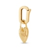 Thumbnail Image 4 of Charmed Memories &quot;Love&quot; Cutout Heart Lock Charm 10K Yellow Gold