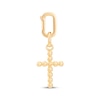 Thumbnail Image 1 of Charmed Memories Beaded Cross Charm 10K Yellow Gold