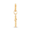 Thumbnail Image 3 of Charmed Memories Beaded Cross Charm 10K Yellow Gold