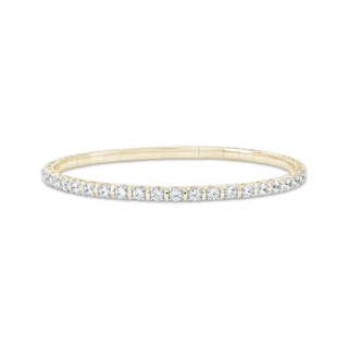 KAY Lab-Grown Diamonds Flex Bangle Bracelet 2 ct tw 10K Yellow Gold