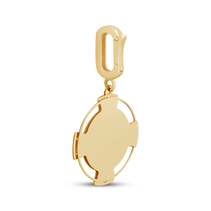Main Image 3 of Charmed Memories Anchor & Compass Charm 10K Yellow Gold