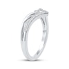 Thumbnail Image 2 of Now + Forever Diamond Contour Anniversary Ring 1/6 ct tw 10K Rose Gold