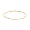 Thumbnail Image 3 of Men's 1.85mm Rope Chain Necklace & Bracelet Gift Set Solid 10K Yellow Gold
