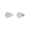Thumbnail Image 2 of True Fans Kansas City Chiefs 1/15 ct tw Diamond Logo Stud Earrings Sterling Silver