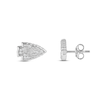 Thumbnail Image 3 of True Fans Kansas City Chiefs 1/15 ct tw Diamond Logo Stud Earrings Sterling Silver