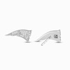 Thumbnail Image 2 of True Fans New England Patriots 1/15 ct tw Diamond Logo Stud Earrings Sterling Silver