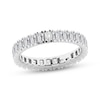 Thumbnail Image 1 of Now + Forever Emerald-Cut Lab-Grown Diamond Eternity Ring 2 ct tw 14K White Gold