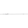 Thumbnail Image 4 of STUDIO BY KAY Emerald-Cut Aquamarine Bezel-Set Solitaire Necklace Sterling Silver 18"