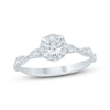 Thumbnail Image 1 of Now + Forever Round-Cut Diamond Halo Engagement Ring 3/4 ct tw 14K White Gold