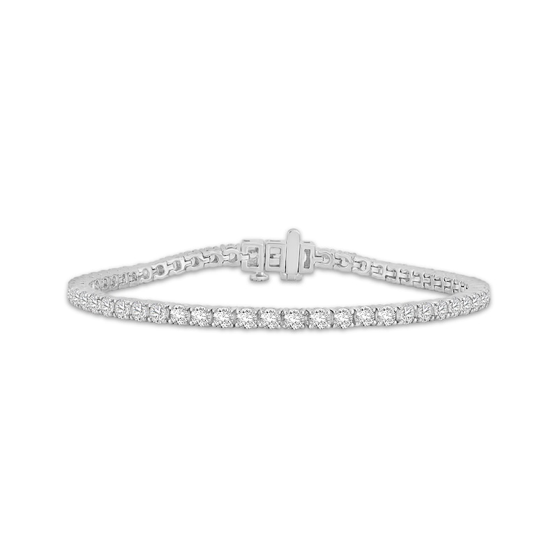 Main Image 4 of Tennis Match Lab-Grown Diamond Necklace & Bracelet Convertible Set 15 ct tw 10K White Gold