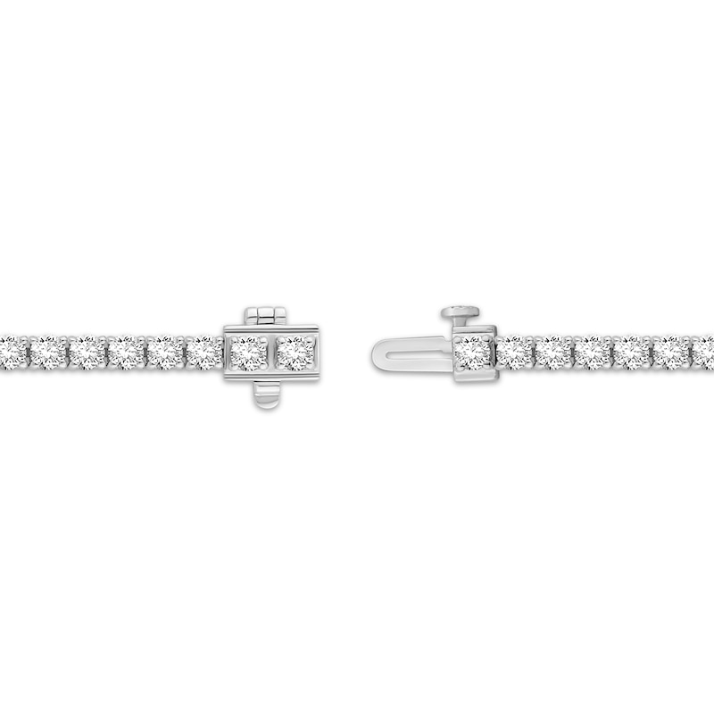 Main Image 6 of Tennis Match Lab-Grown Diamond Necklace & Bracelet Convertible Set 15 ct tw 10K White Gold