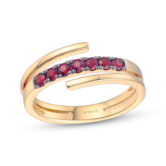Le Vian Good Karma Garnet Ring 14K Honey Gold
