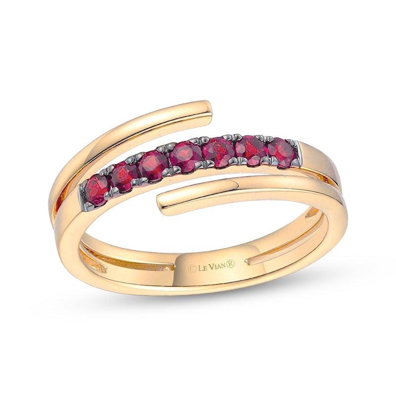 Main Image 1 of Le Vian Good Karma Garnet Ring 14K Honey Gold